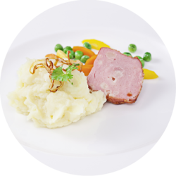 Kartoffelflockenpüree kaltquellend