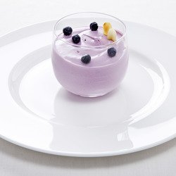 Joghurtdessert Heidelbeergeschmack