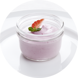 Cream Dessert Strawberry flavour