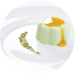 Pudding Pistaziengeschmack