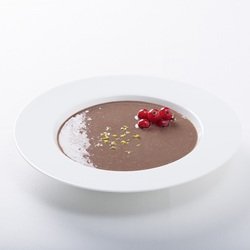 Milk Soup Chocolate cold swelling