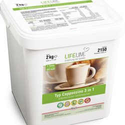 Type Cappucino 3 in 1 decaffeinated enriched