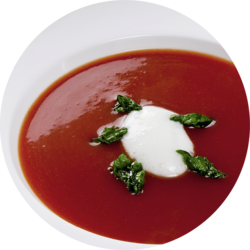 Tomato Cream Soup cold swelling