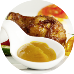 Curry-Mango ready-to-serve dip sauce