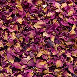 Rose petals sorted