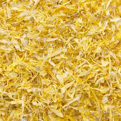 Marigold petals sorted