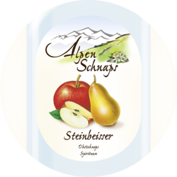 Steinbeisser Obst-Schnaps 35% Vol. 1 Liter und 10 Liter Kanister