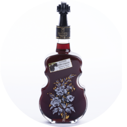 Violin Bottle "Anemone" Elderberry Liqueur 20% vol. 0,5 l