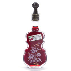 Geigenflasche "Anemone" Himbeer-Liqueur 15% Vol.  0,1 L