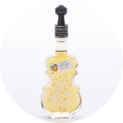 Violin Bottle "Anemone"  Apricot Liqueur 15% vol. 0,1 l
