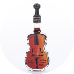 Geigenflasche  "Violine"  Kaffee-Liqueur 15% Vol. 0,1 L
