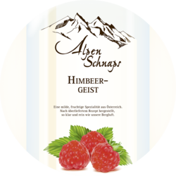 Raspberry Schnapps 38% vol. 0,7 l