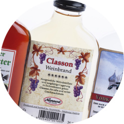 Pocket Bottle Brandy 36% vol. 0,1 l