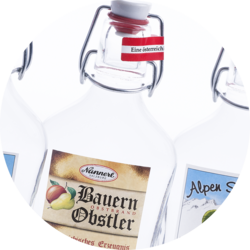 Pocket Bottle Fruit Brandy 38% vol. 0,2 l