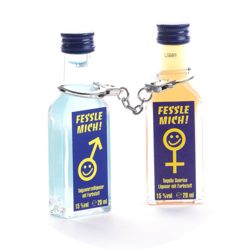 Small Bottles with handcuffs 15% vol. 0,02 l