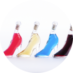 PAPAGENA Glas-Schuh (12 Stk. sortiert) 0,04 L