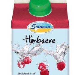 Raspberry Soft drink concentrate 20% without sugar 1+19