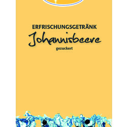 Schwarze Johannisbeeren Erfrischungsgetränke-Konzentrat  1+9