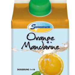 Orange Erfrischungsgetränke-Konzentrat 20% ohne Zucker 1+19