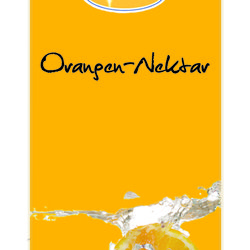 Orange nectar concentrate 1+9 , fruit content 60% 1 litre