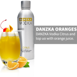 DANZKA VODKA Citrus 40% vol. 50ml - DANZKA VODKA - Spirits - Pleasure in  the glass - Nannerl Nahrungsmittel- und Getränke-Innovationen aus Salzburg