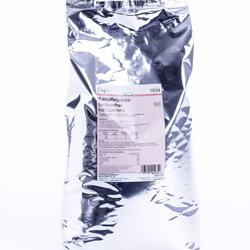 Potato flakes for mash free from lactose and cold swelling