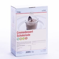 Cremedessert Schokolade